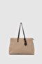 15" Twill Textured Technical Fabric Laptop Bag Milky Brown - 3