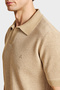 Linen Blended Short Sleeve Polo Collar Sweater Men's Polo Collar Sweater Bbss26Mkl006146 - 4