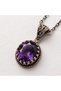 Bronze Pendant Authentic Copper Jewelry Mystic Topaz Gemstone Round Cut 2 Vintage Women's Necklace - 4