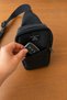Unisex Waist and Cross Shoulder Bag with Phone Compartment, Chest Travel Daily Bodybag - 5
