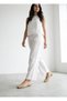 26Y42700 Knitted Detail 100% Genuine Leather Closed Front Sandals Shoes for Women - 6