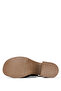 Women's Genuine Leather Brown Suede Heeled Sandals - 4