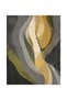 Sdt Modern Wave Patterned Green Gray Woven Base Decorative Carpet Sdt1379