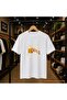 Good Bear Chest Printed 100% Cotton Oversize Loose Regular Fit Crew Neck T-Shirt