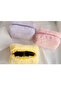 Plush Makeup Cosmetic Toiletry Bag & Travel Organizer Bag with Fur - 3