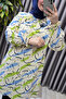 Women's Clothing Plus Size Brush Pattern Tunic - 6