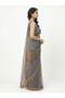Nool Tamba Tissue Designer Saree with Unstitched Blouse Material - 2