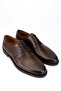 Men's Genuine Leather Brown Classic Shoes - 2