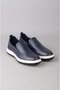 Libero L5493 Genuine Leather Casual Men's Shoes Navy-White - 2