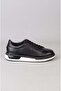 Select 278 genuine leather casual men's shoes black