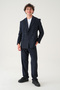 طقم كروزبلاي واسع الحجم ذو طبقتين |   بدلة سترة وبنطلون - 6