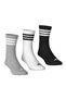Multicolored Unisex Socks Kc9640 3S Ess C Crw 3P - 2