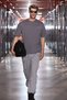 Capiso Men's 100% Organic Cotton Print Detailed Regular Fit Round Neck Dark Gray T-Shirt - 4