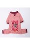 Pink Love Air Cat and Dog Pajamas - Cat and Dog Jumpsuit - Cat and Dog Outfit - 5