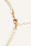 Women's Sun Form Gold Color Necklace H7016Axns - 5