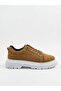 Ba0245 Tan Suede Smart Rubber Lacing High Sole Casual Men's Shoes - 7