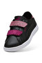 Smash 3.0 L Glitter Velcro V Girls' Black Sneaker - 4