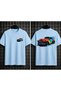 Unisex Oversize T-Shirt Retro Vehicle Printed 100% Cotton T-Shirt Comfortable Fit