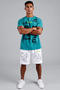 Unisex 100% Cotton Oversize Shorts and T-Shirt Set - Premium Printed Summer Set - 4