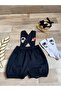Space Concept Baby Boy Salopet Shirt Socks Bow Tie Set - 2