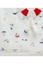 İncibaby Caramell 100% Organic Cotton Soft Textured Marine Detailed Baby Boy Blanket Gift - 6