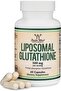 Liposomal Glutathione 500mg per Serving, 60 Capsules (Vegan Safe, Non-GMO)