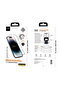 URR iPhone 15 Pro 3D Silicon Edge HD واقي شاشة زجاجي - أسود - 6