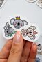 Cute Koalas 80 Pieces Sticker Pack Waterproof Laptop Thermos Phone Sticker Set - 4