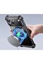 AASHZ Frameless Metal Phone Case for iPhone 17 Pro Max with Stand 360° Rotatable magnetic Protective Shockproof Case - 3
