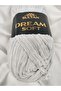 Dream Soft Velvet Light Gray Hand Knitting Yarn 100Gr. 120 Meters. (1 Piece) - Color: 906 - 3