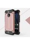 Lenovo Moto E4 Compatible Case Double Layer Protective Crash Military Tank Case - Gray - 2