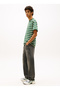 Black Men's Regular Fit Washed Denim Trousers Dm0Dm229991Bz Black Denim Trousers - 4