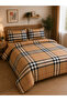 4-Piece Printed Cotton Bedsheet Set – 1 Fitted Sheet, 1 Flat Sheet & 2 Pillow Covers