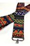 Authentic Patterned Bag Handle / Adjustable Strap / Polyester Bag Handle Navy Blue - 2