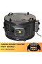 Home Type Round Toaster Oven Multifunction Electric Turkey Roaster Oven for Toasting/Baking/Broiling (35L) - 4