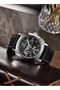 Automatic Watches for Men | Skeleton Mechanical Leather Strap Mens Watch | 45mm Dial | 30M Waterproof | Men's Stylish Gift - 4