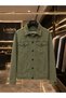 Khaki Vintage Yirtk Detail Jacket - 2