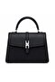 Women’s Structured Top Handle Handbag – PU Leather Mini Shoulder & Hand Bag for Daily Use – 22cm*14cm - 6