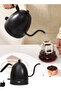 Electric Gooseneck Kettle 800ml Ultra Fast Boiling Hot Water Kettle Stainless Steel Electric Kettle Automatic Temperature Control and Constant Temperature 1000w