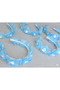 Floral Maternity Crown, Baby Blue Crown, Birthday Bridal Wedding Circumcision Show and Party Crown - Hair Accessory - 4
