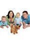 Interactive Plush Puppy Toy, Electronic Walking & Barking Dog with Tail Wagging, Stretching, Responding to Touch - 5