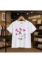 Little Hearts Flowerpot Doge Printed 100% Child Unisex T-Shirt 5 6 -7 8-9 10 -11 12