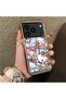iPhone 17 Pro Compatible Stylish Cartoon Printed Shockproof Case - 2