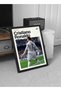 Cristiano Ronaldo Poster, Ronaldo Football Wall Art, Framed Soccer Print, Portugal Decor, Sports Artwork, CR7 Poster 30x40 cm Black Floating Framed - 4