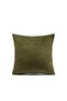Khaki Green Textured Cushion Cover Simple Decorative Modern Design - 3