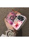 Oppo A60 Compatible Silicone Edge Hard Back Case Couple Phone Case Leopard Pattern - 3
