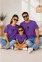 Family Combination 100% Cotton Sold Individually Oversize T-Shirt T-Shirt