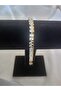 Steel Gold Bracelet with Waterway Edges - 2