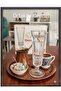 6 Pcs Glass Footed Coffee Side Flute Glasses 100 Cc Volume 17 cm Tall - 3