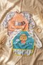 Long Sleeve Waterproof Baby Bib Set of 2 -6-24 Months Blw Compatible, Stain Resistant, Teddy Bear and Chick - 2